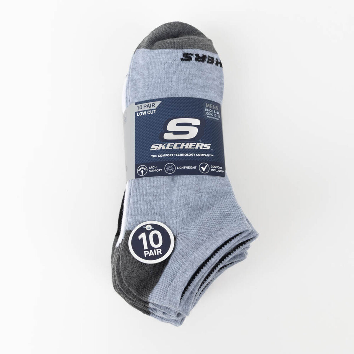Pack 10 Calcetas Hombre Skechers