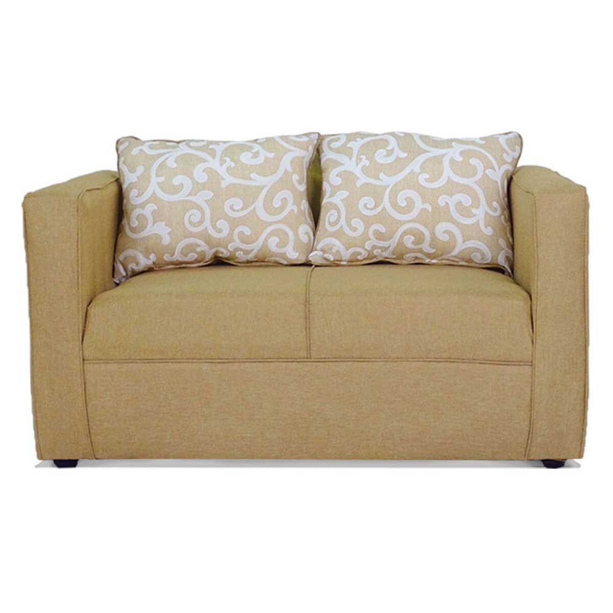 Juego de Living Elegant Detail Indiana Sofá 3 Cuerpos + Sofá 2 Cuerpos Beige