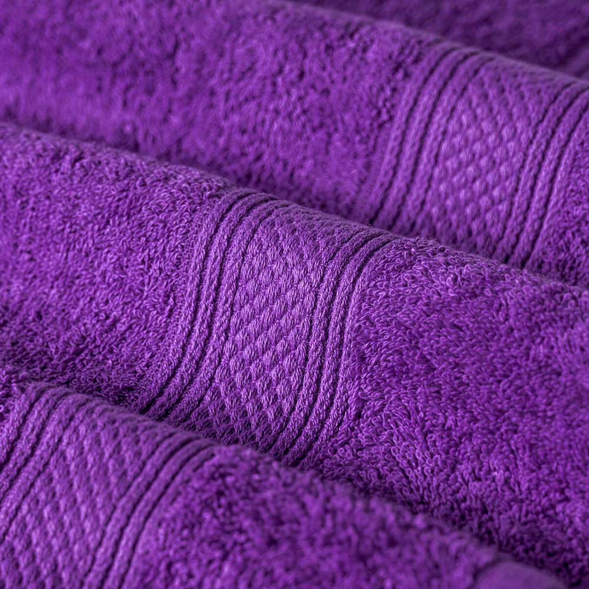 Toalla de Baño American Family Liso 70 x 140 cm Morado