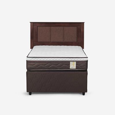 Diván Rosen 1,5 Plazas New Style 4 + Respaldo Rachel