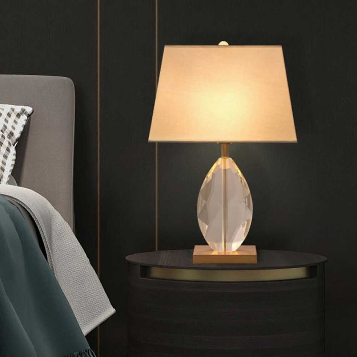 Lámpara de Mesa Ankara Deneb Nórdico Dorado