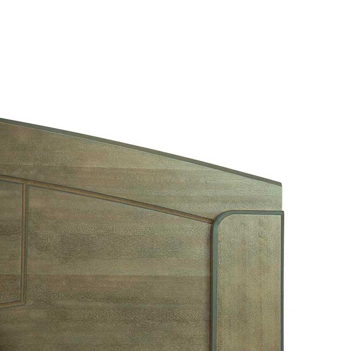 Cama Europea CIC 1,5 Plazas Anatomic + Respaldo Gales Olivo