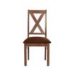Juego de Comedor Latam Home Sevilla Segovia 2 Sillas + 2 Bancas Velvet Chocolate