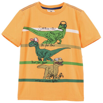 Imagen 1 del producto Polera Con Estampado Niño Chess Orange