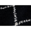 Bajada de Cama Idetex Shaggy Cell 133 x 180 cm Negro