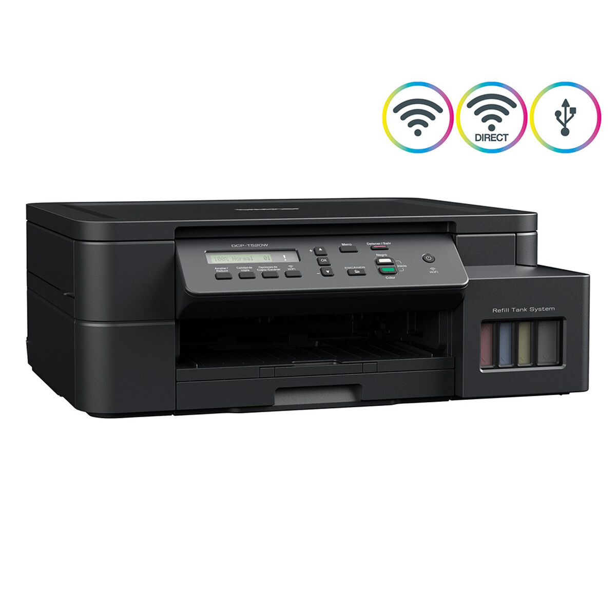 Multifuncional Brother Tinta Continua DCP-T520W Wi-Fi
