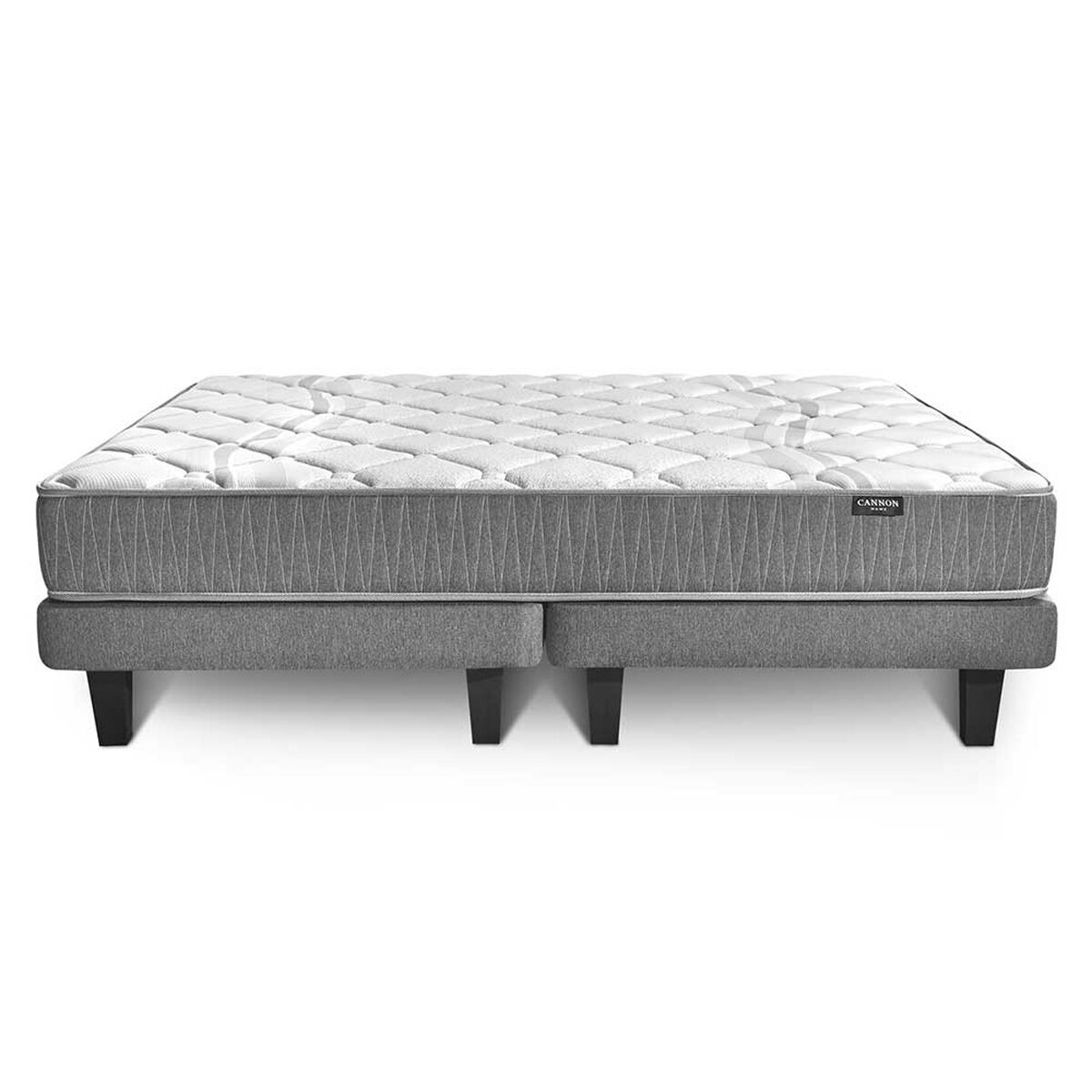 Cama Europea Cannon Base Dividida 2 Plazas Calm