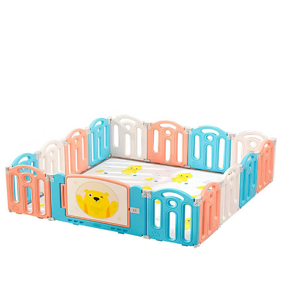 Corral Azul 120X120 Bebesit