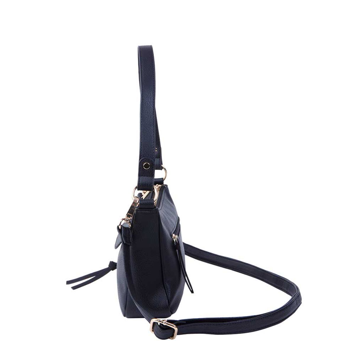 Cartera Bandolera Negra Lourdes Secret