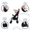 Coche Paragua Kronos Beige Bebesit