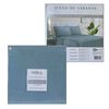 Juego de S&aacute;banas Doral King Lisas 210 Hilos Azul Piedra