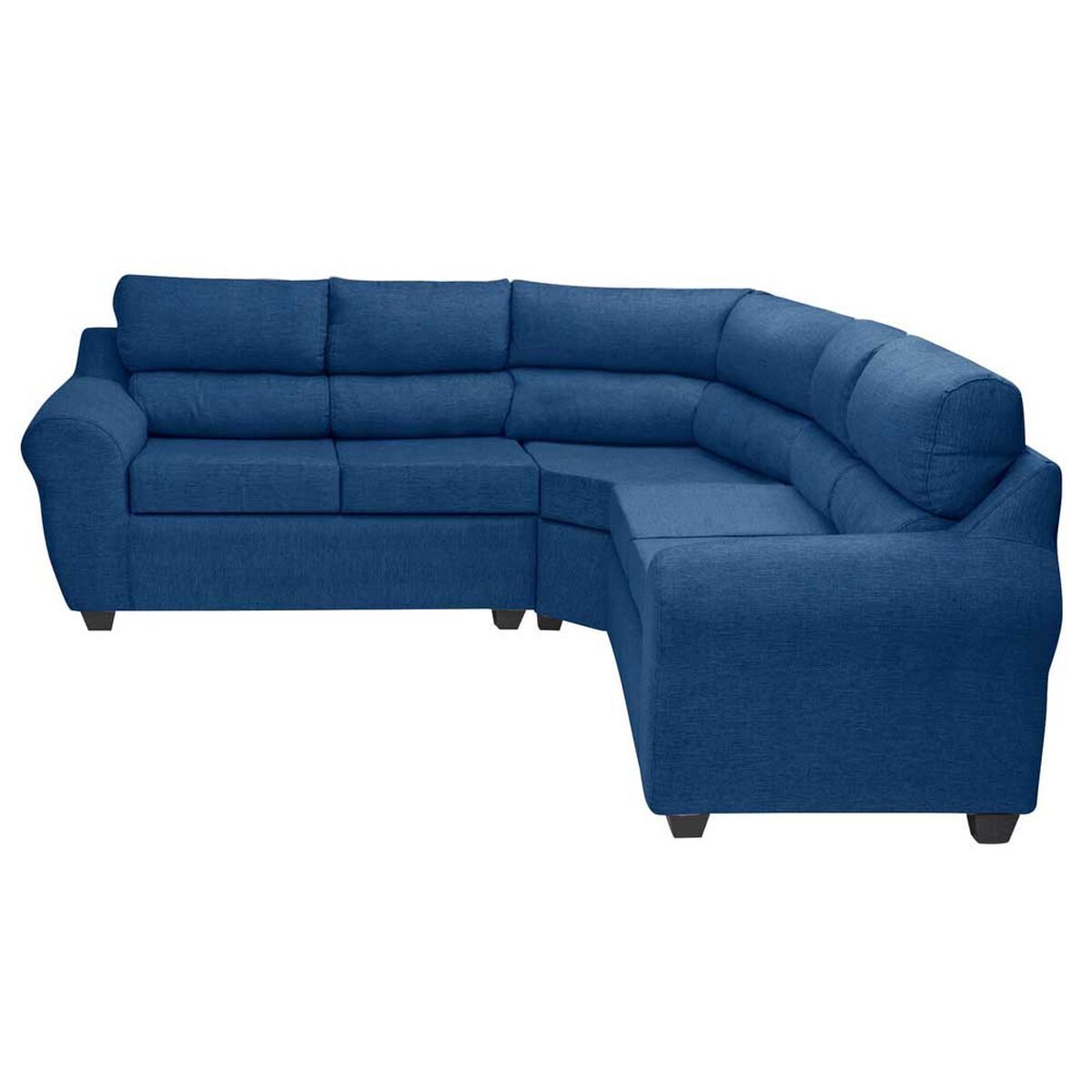 Sofá Seccional Mexx Muebles Dubai 5 Cuerpos Petroleo