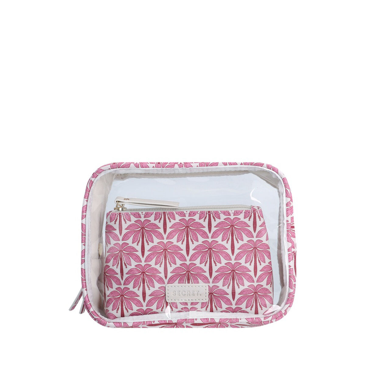 Set 2 Cosmetiqueros Secret Niza ST6 Rojo