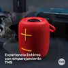 Parlante Bluetooth Lhotse Trip Go Rojo