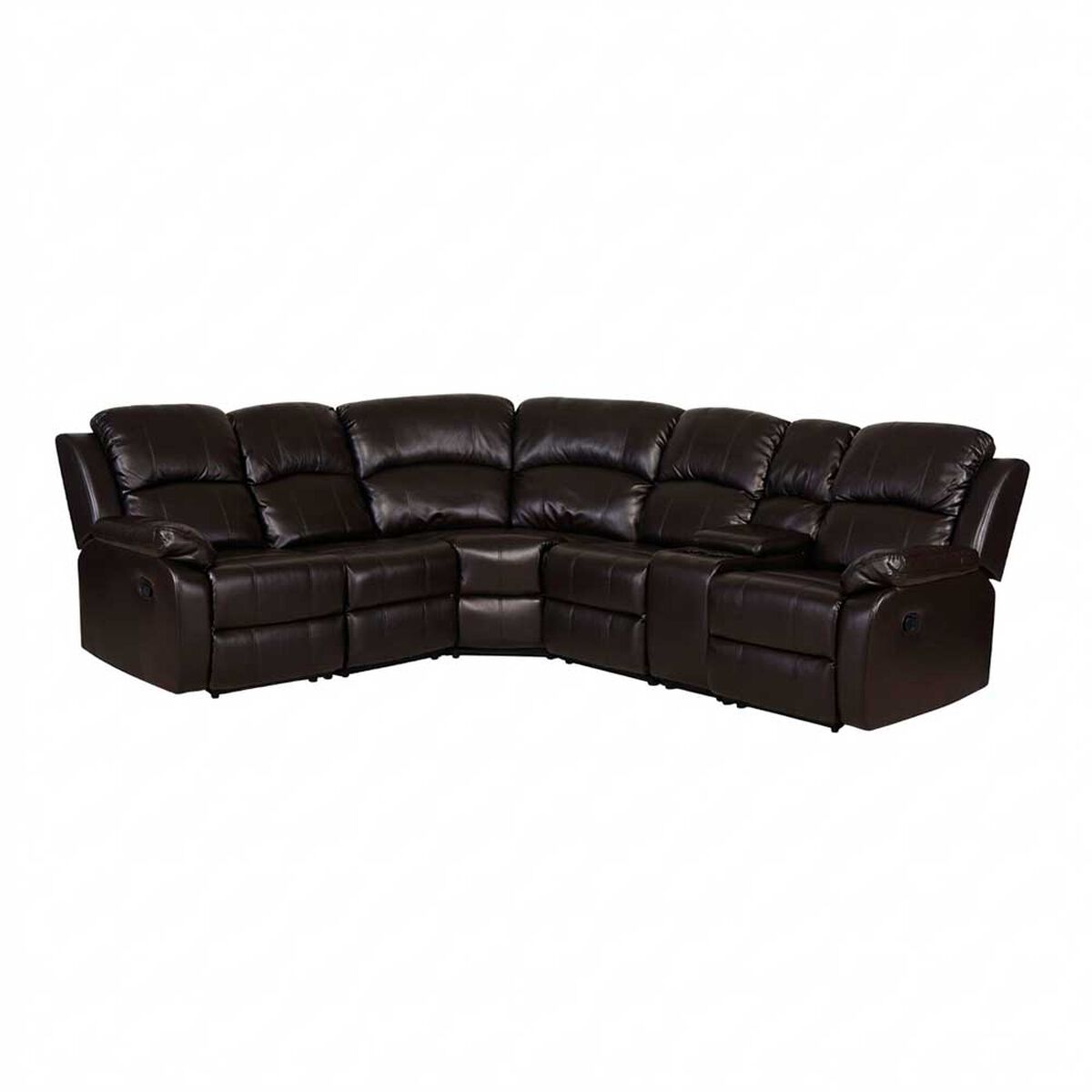 Sofa Seccional CIC Andaluc&iacute;a 5 Cuerpos Chocolate