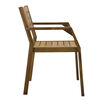 Juego de Comedor para Terraza Vekkahome Zaniah 6 Sillas Café