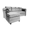 Sof&aacute; Seccional Muebles MPR Journey 3 Gris