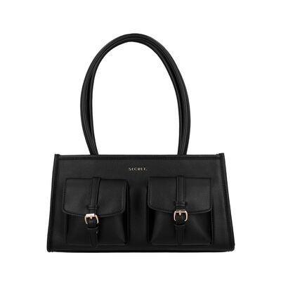 Cartera de Hombro Secret Portugal SC7 Grande Negra