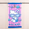 Toalla de Playa Sanrio-Hello Kitty Mar 70x140 cm + Lentes de Sol y Bolso