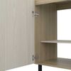 Mueble de Cocina Inferior TuHome Gante 2 Puertas 2 Cajones Rovere Niebla