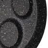 Sartén  Huevera Aluminio Marmicoc Spring Negro 24 Cm