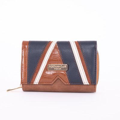 Billetera Ecocuero Camel Portman Club