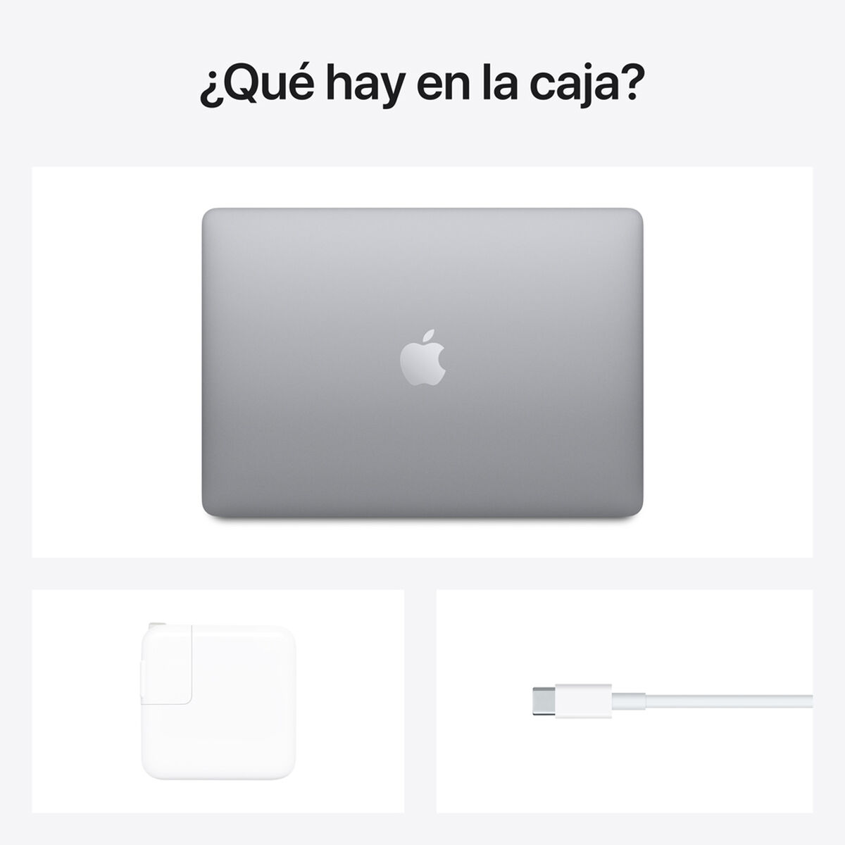 Macbook Air Apple MGN73BE/A Chip M1 8GB 512GB SSD 13,3" Gris