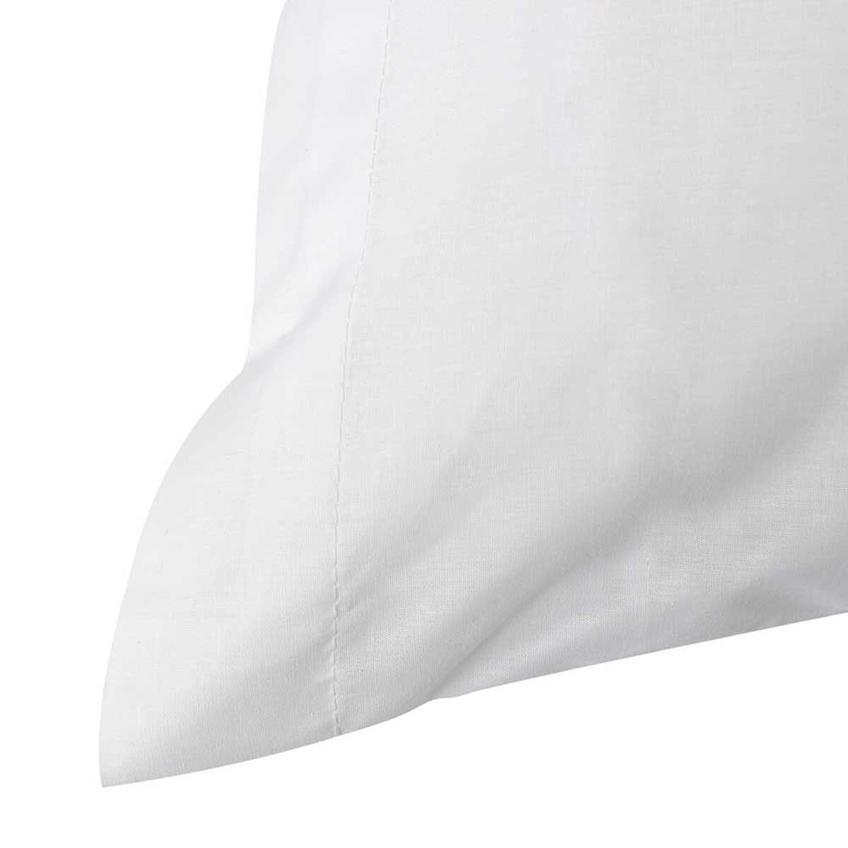 Funda de Almohada Elements & Co Liso 50 x 70 cm White