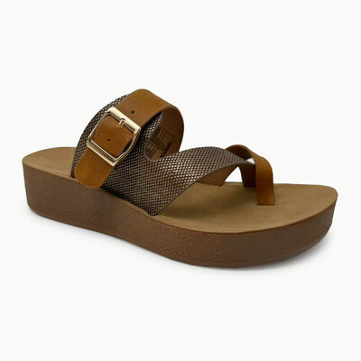 Imagen 1 del producto Sandalia Mujer Portman Club Camel, Negro