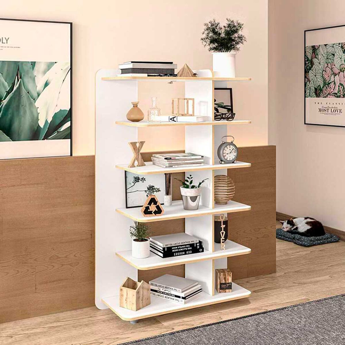 Estante Vekkahome Lis Blanco