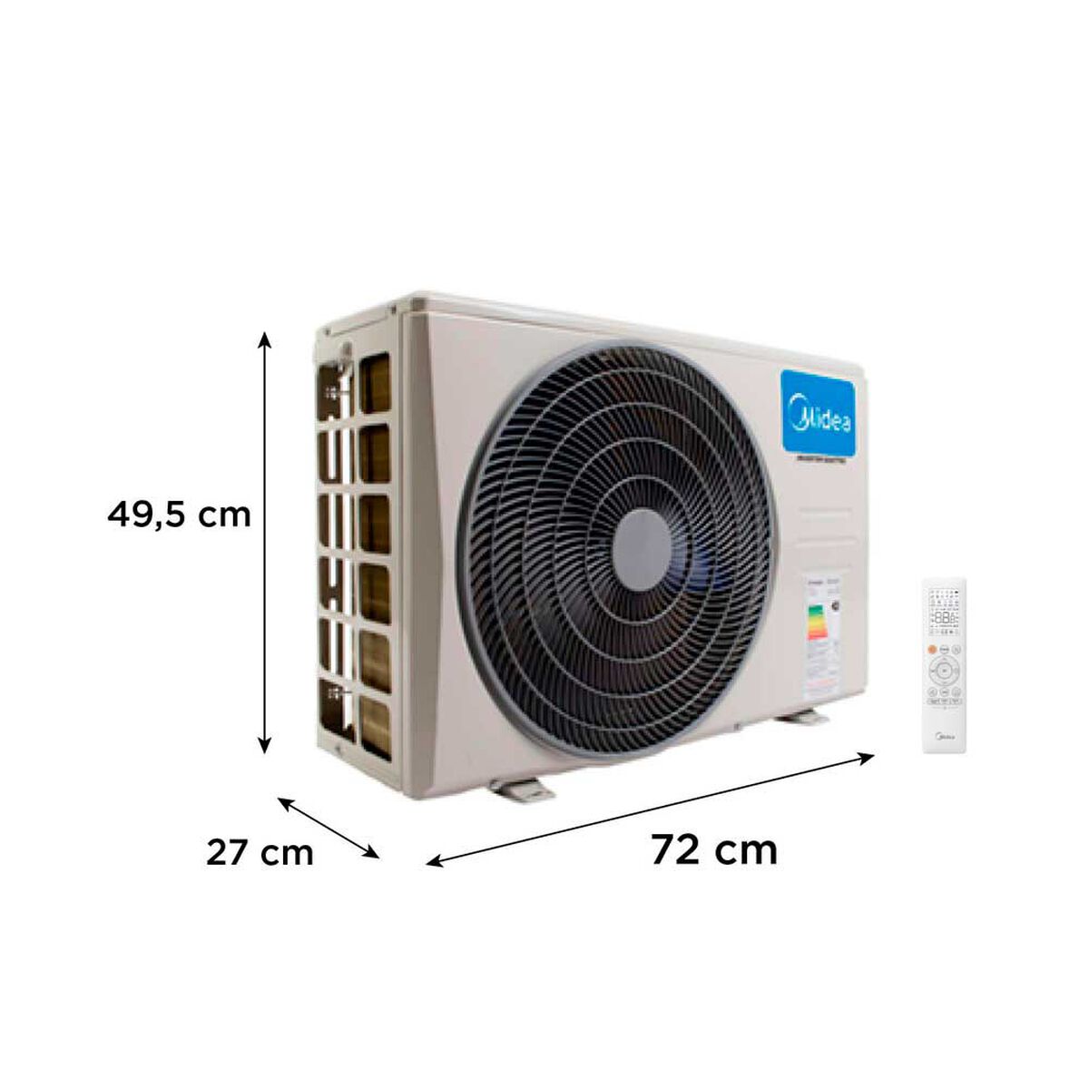 Aire Acondicionado Split Midea Breezeless12k 12000 BTU