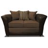 Juego de Living Elegant Detail Minesota Sofá 2 Cuerpos + Dos Sillones 1 Cuerpo Café