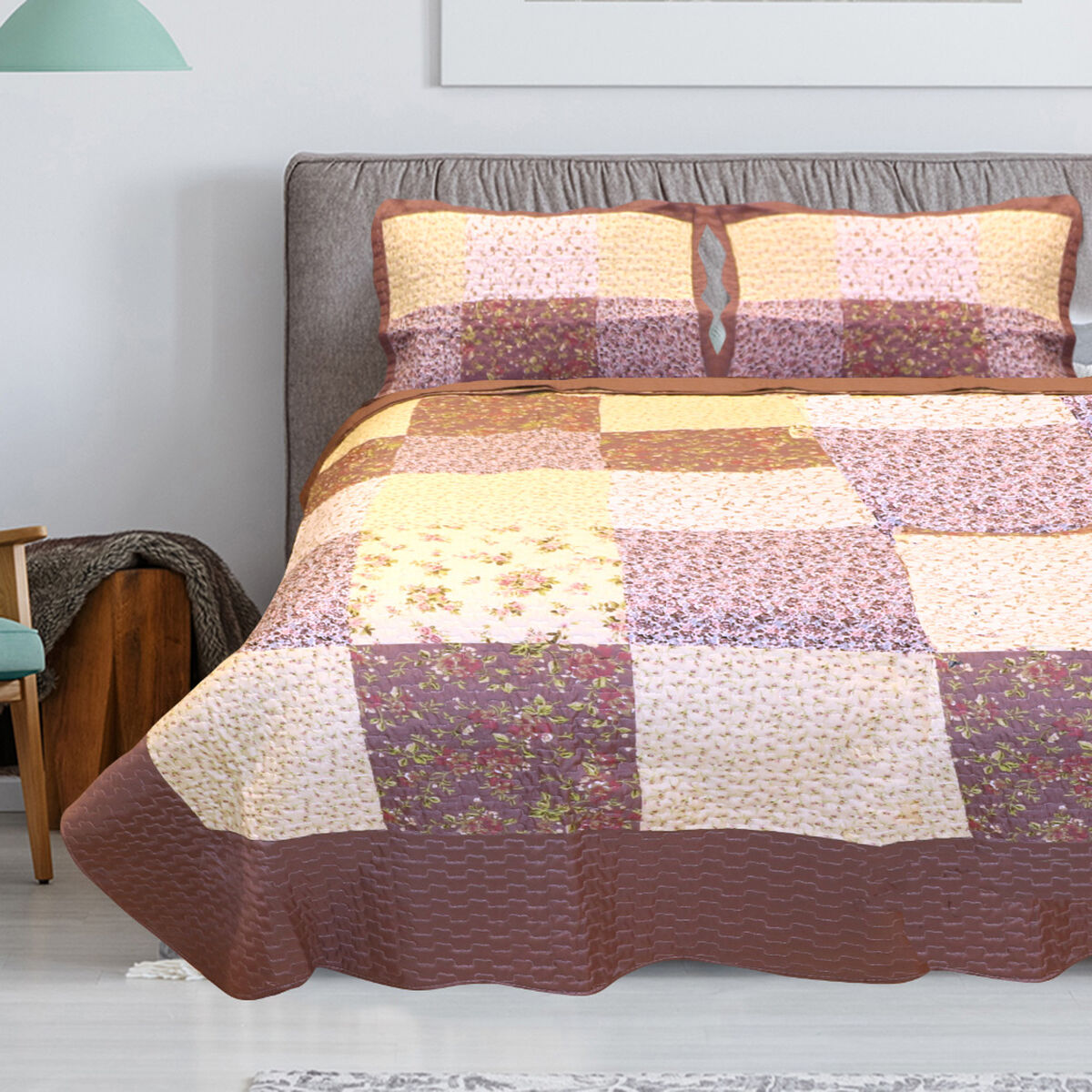 Cubrecama Estampado 2 Plazas
