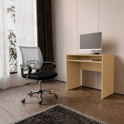 ARTHOME Combo Oficina Escritorio Cartagena + Silla New York Negra y Gris Arthome