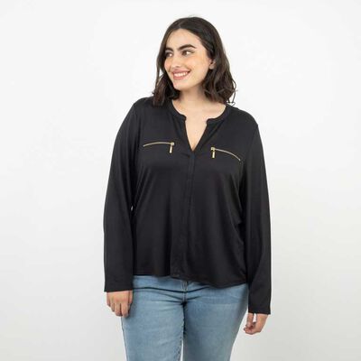 Polera Manga Larga Mujer Extralindas