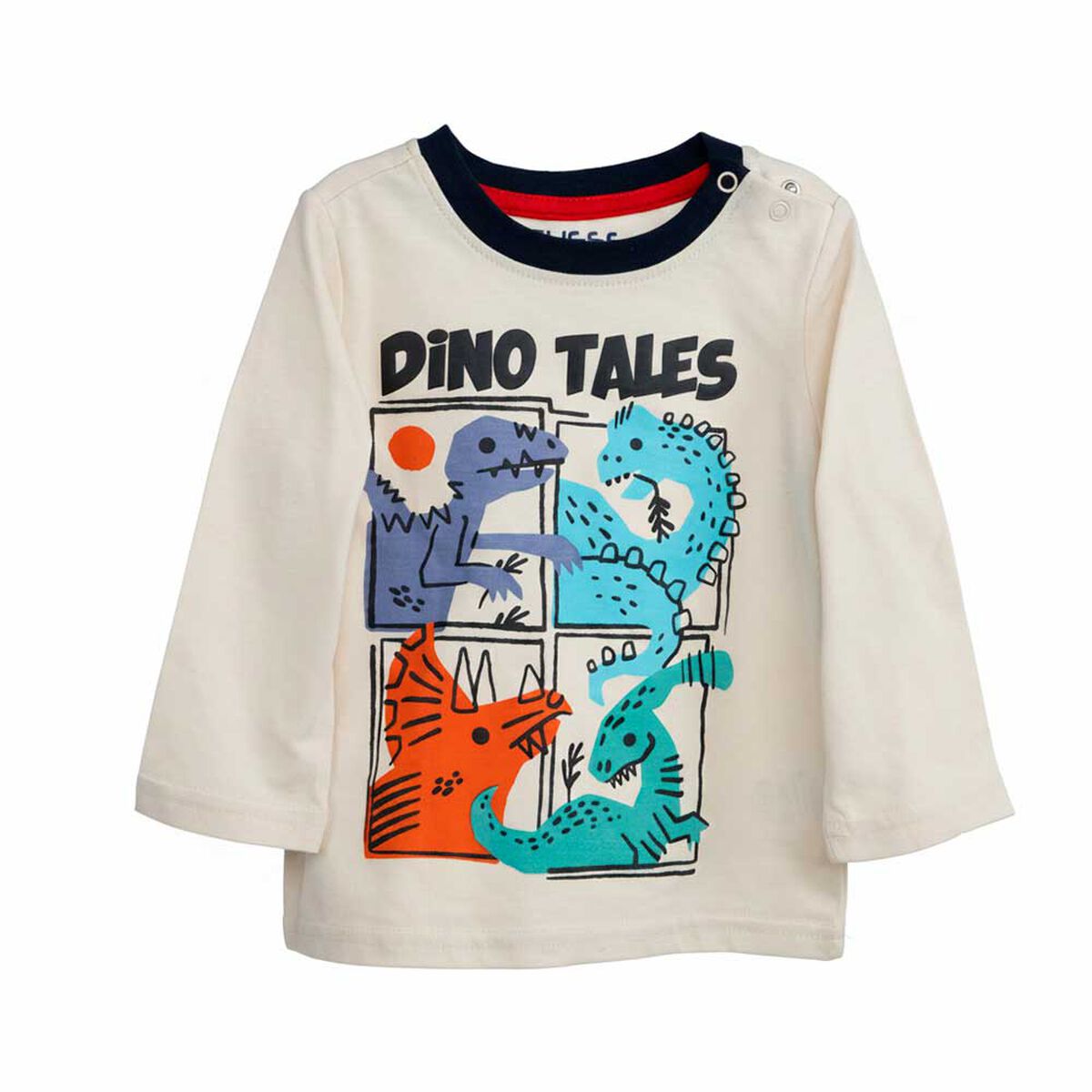 Polera Manga Larga de Algod&oacute;n Beb&eacute; Chess Baby