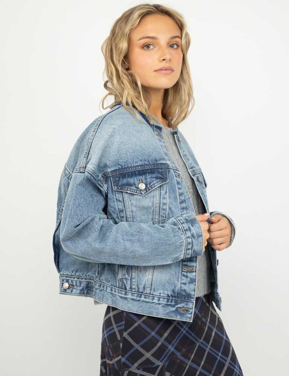 Chaqueta Denim Mujer Icono