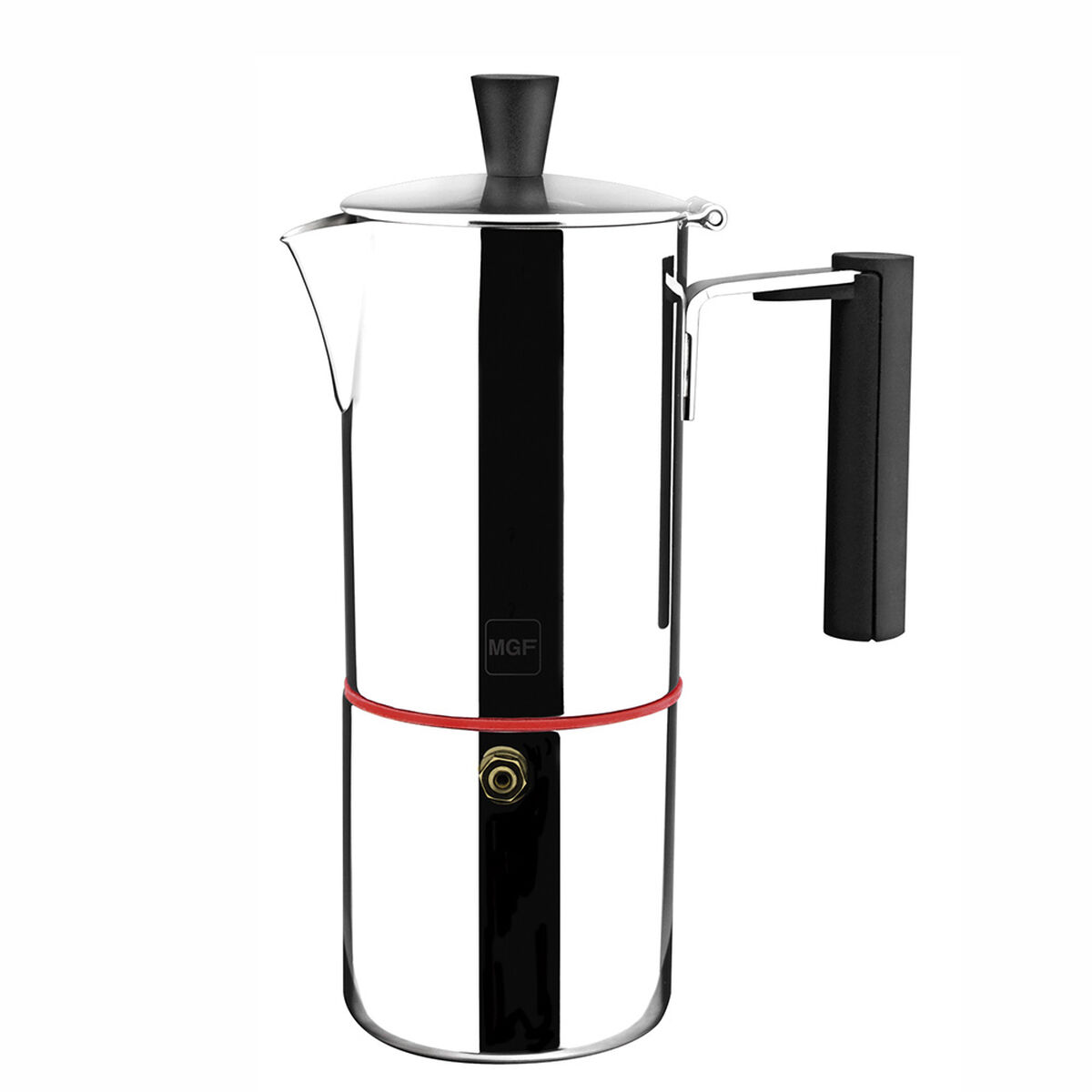 Cafetera Acero Inoxidable Magefesa 4 Tazas Nova