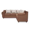 Sofá Seccional Muebles MPR Cattaleya 5 Café