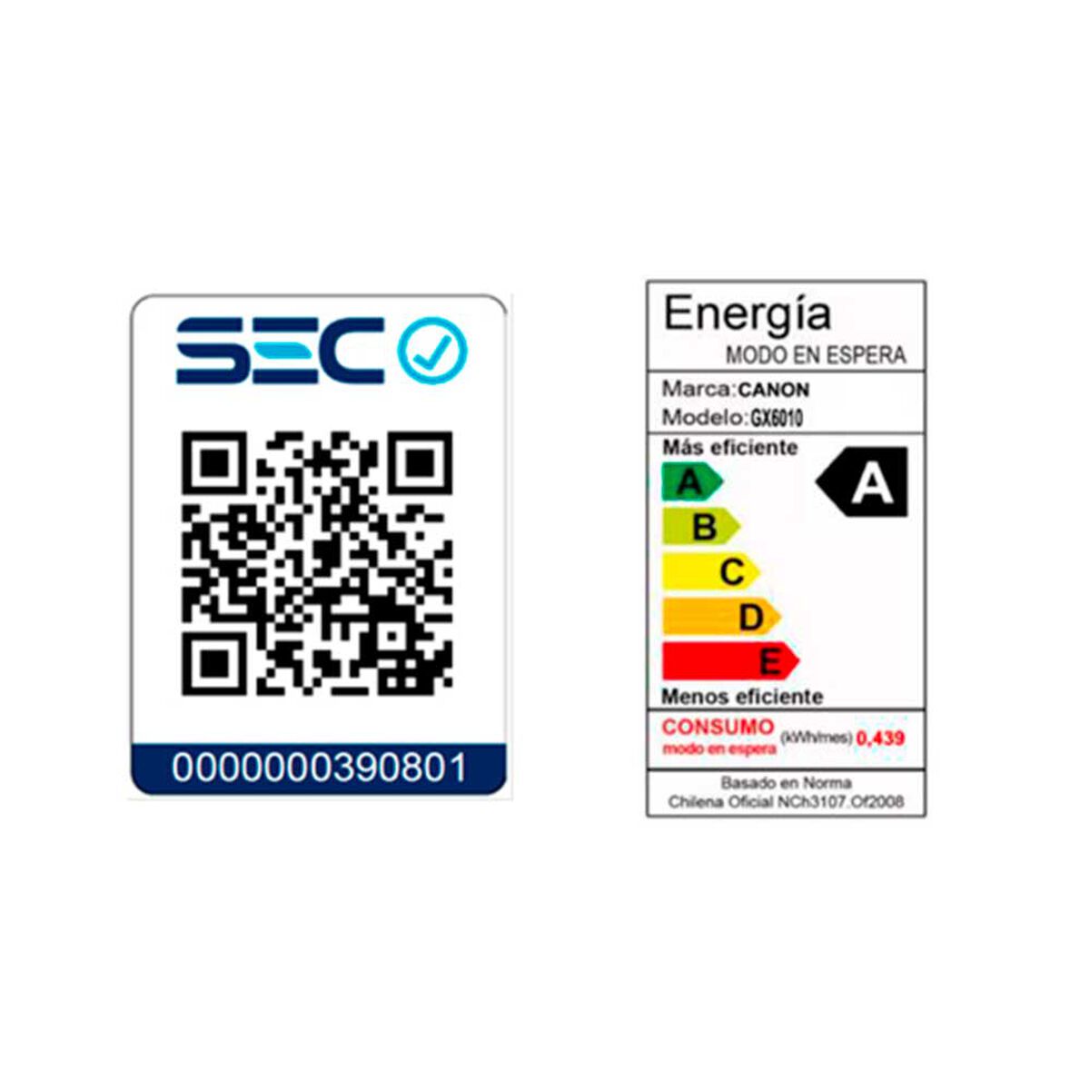 Multifuncional Canon Maxify GX 6010 Tinta Continua Wifi