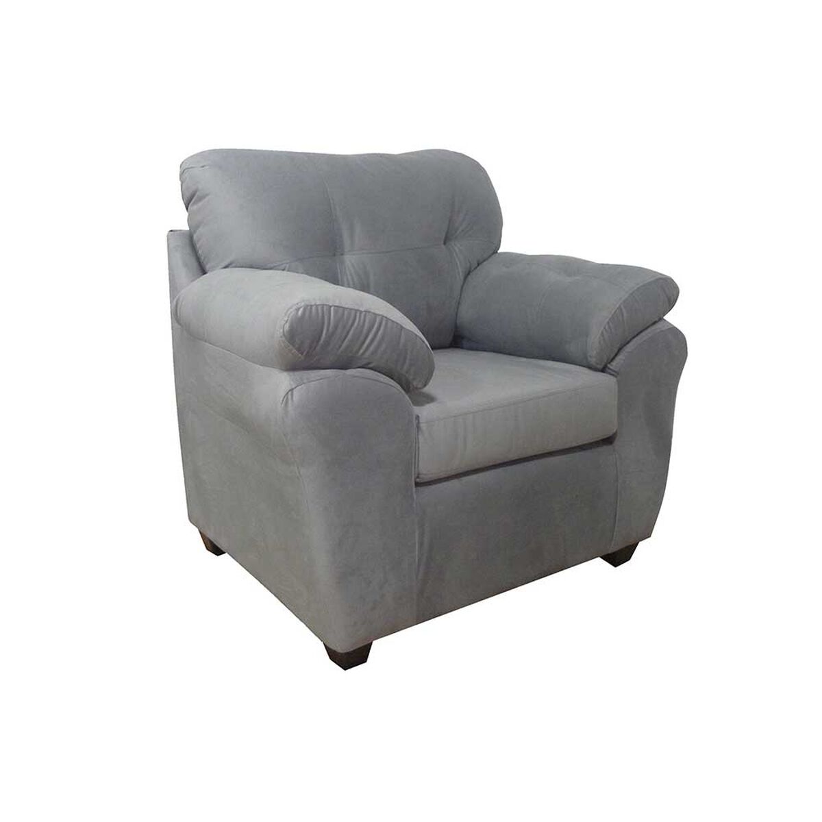 Juego de Living Almore Urban Gris  2 - 1 - 1