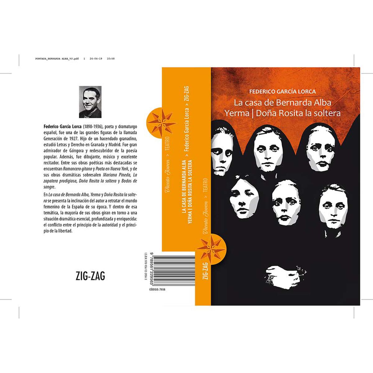 Libro La Casa de Bernarda Alba | Yerma | Doña Rosita La Soltera Federico García Lorca Zig-Zag