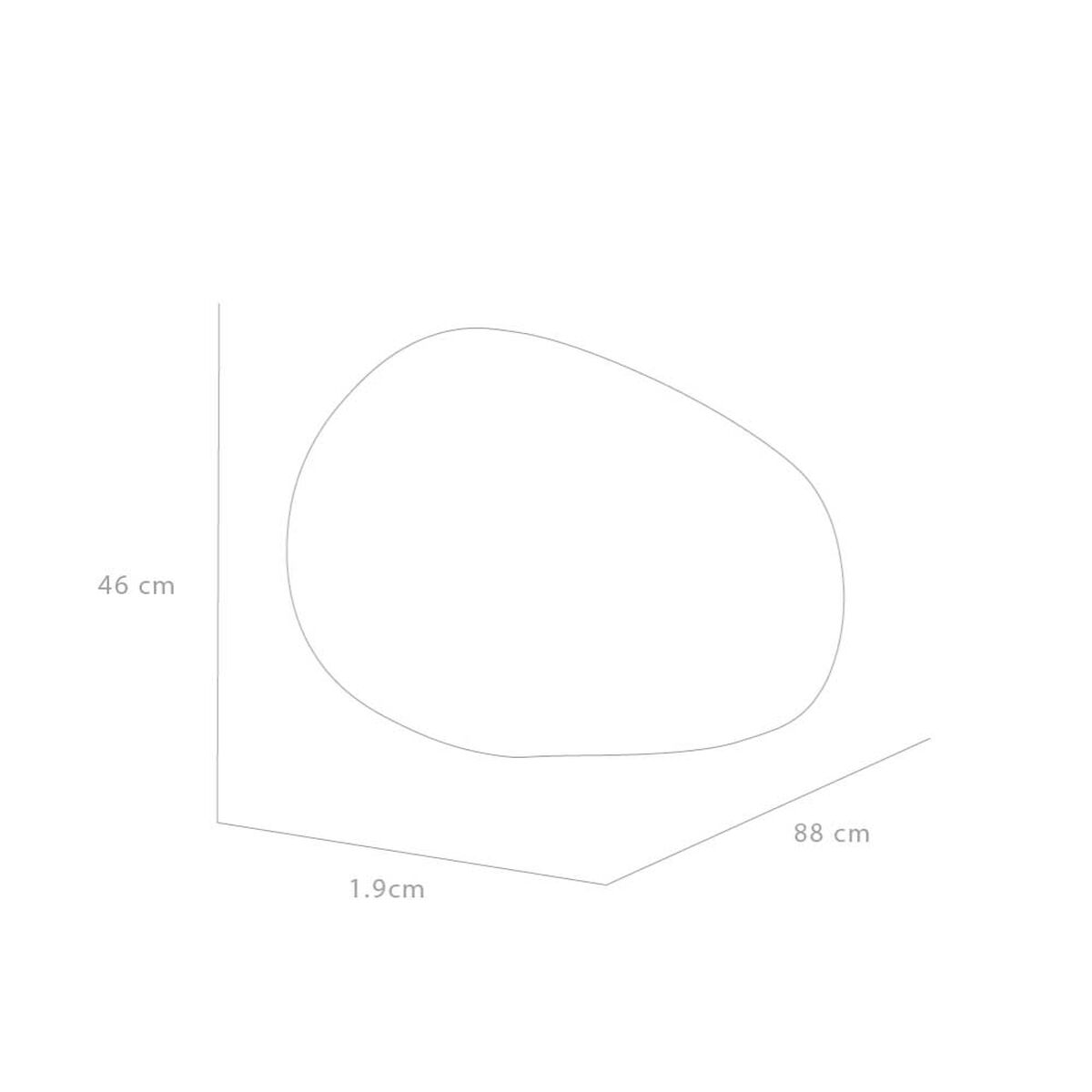 Espejo Tuhome Tribeca 46 x 88 cm Diseno Irregular&nbsp;