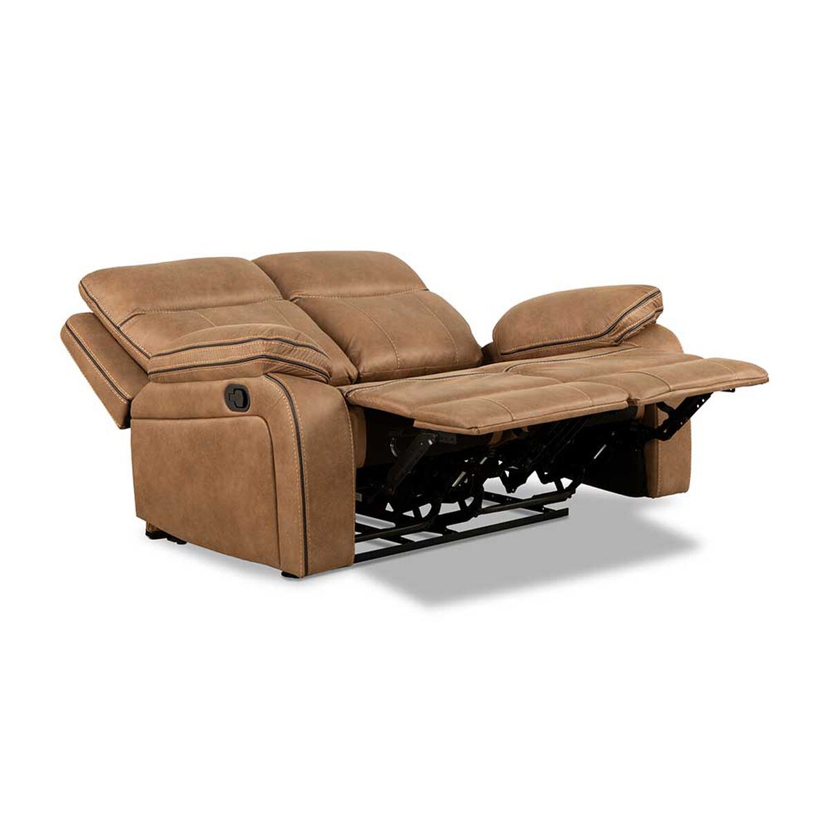 Juego de Living Reclinable CIC Sevilla 3C+2C Caf&eacute; Claro