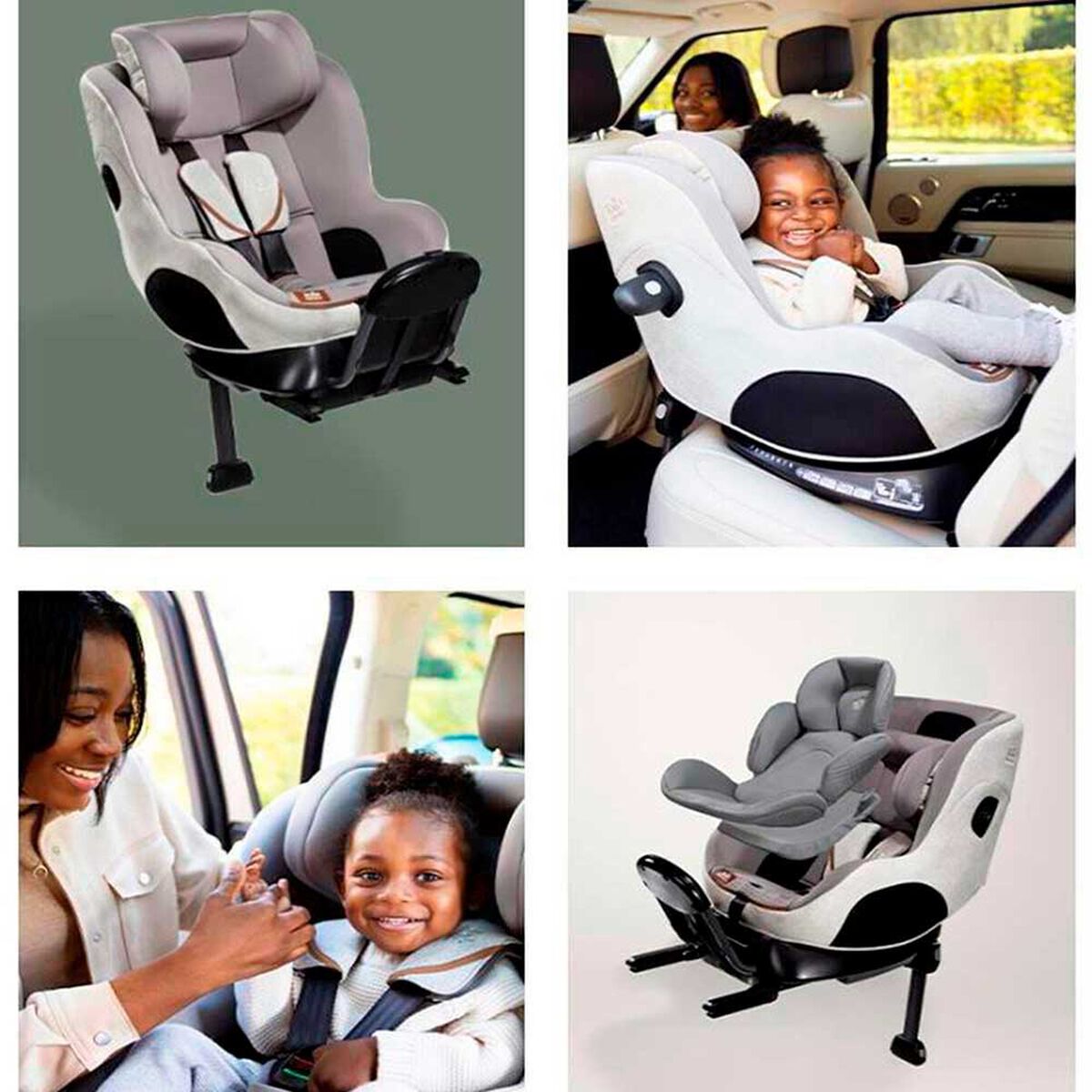 Silla de Auto Convertible Gris Joie