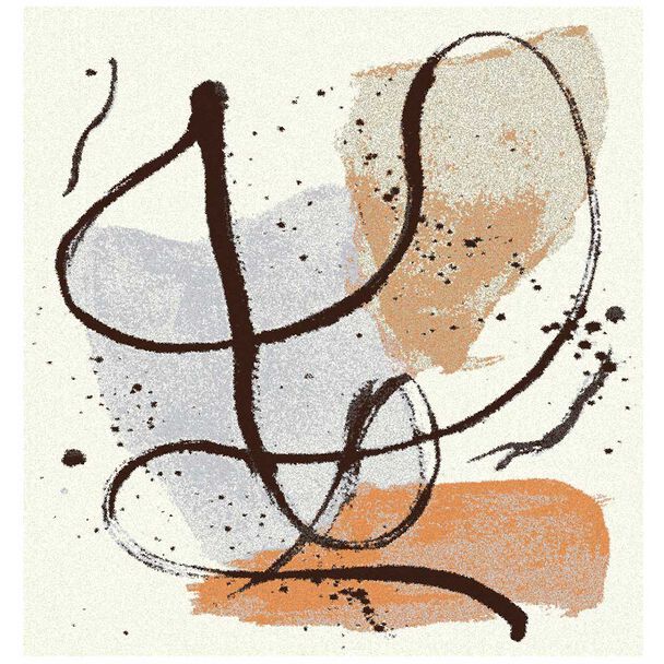 Alfombra Idetex Frise Kandinsky 160 x 235 cm Camel
