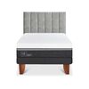 Cama Europea CIC 1,5 Plazas Ortopedic Advance + Respaldo Sile