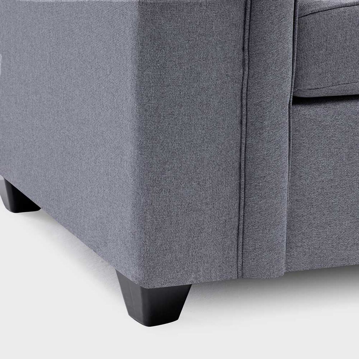 Juegos de Living Mons Sicilia Sofá 3 Cuerpos + Dos Sillones 1 Cuerpo Gris