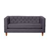 Sof&aacute; Latam Home Brescia 2 Cuerpos Gris Oscuro