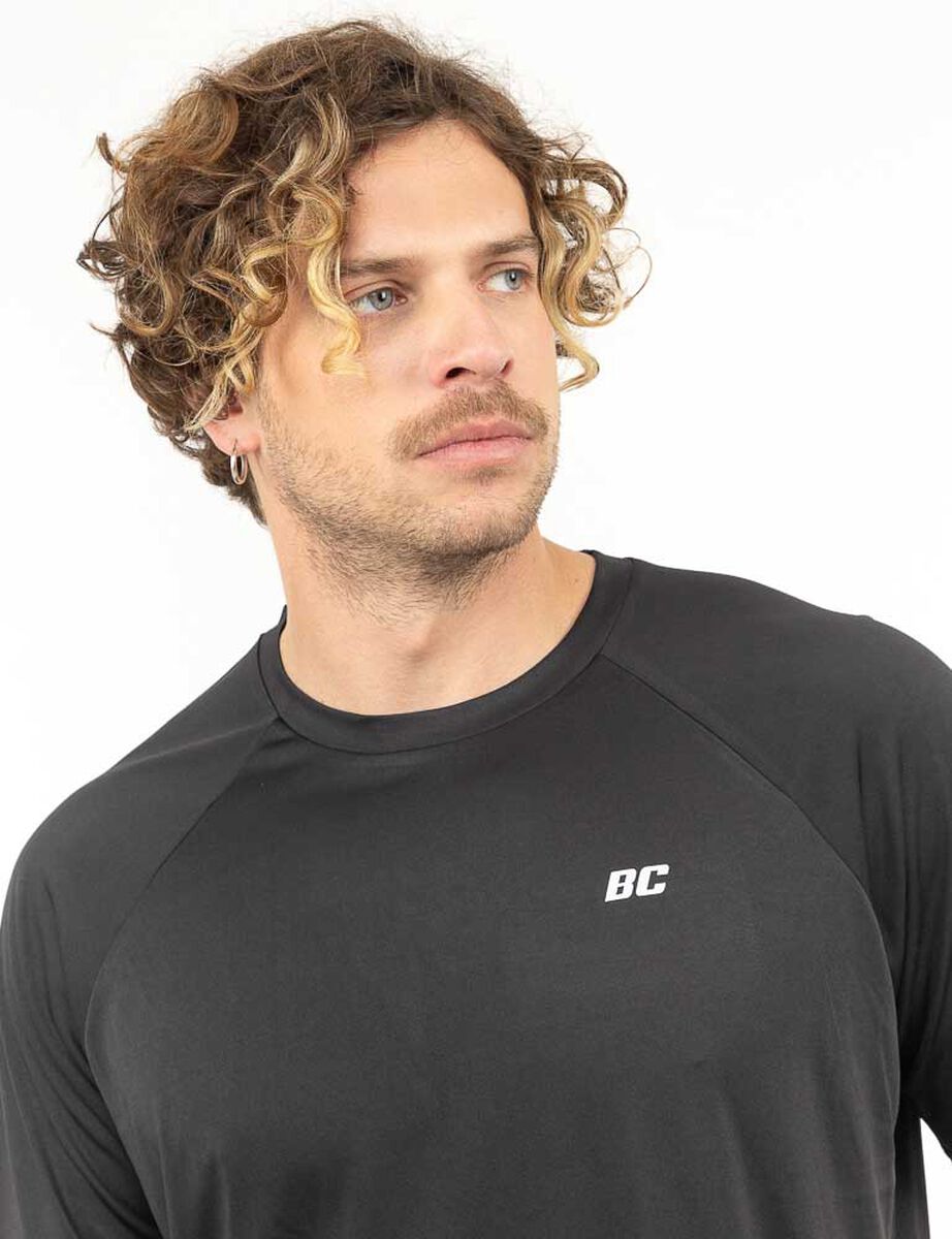Polera Deportiva Hombre Black County